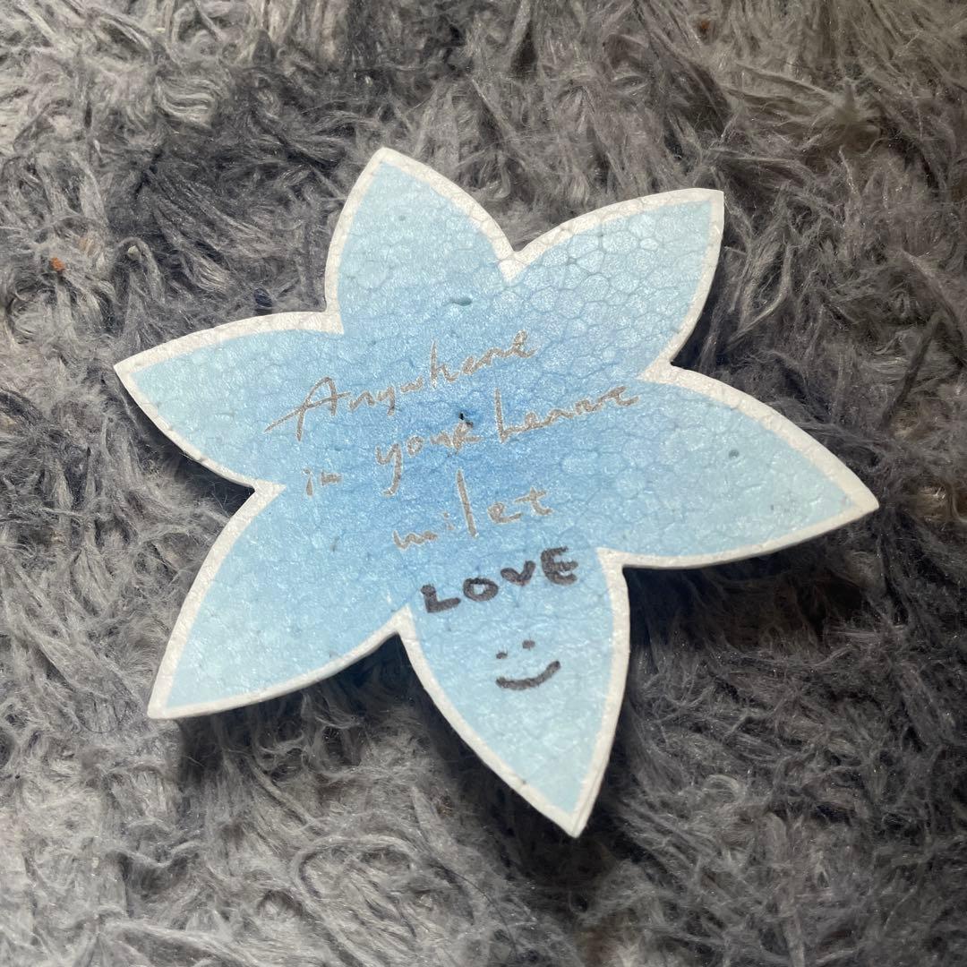 【直筆入り】milet GREEN LIGHTS 公演 花びら 1枚