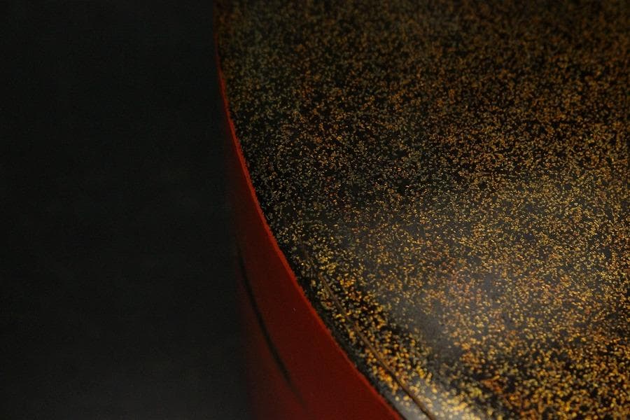 煎茶 根来 塗 茶櫃 旧家蔵出 送料無料(P118)