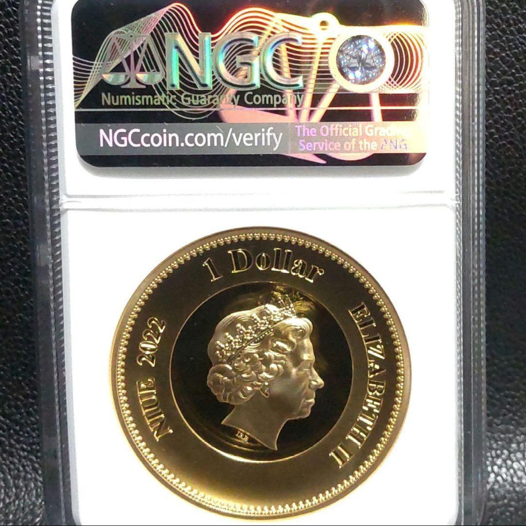 【最高鑑定】2022年版 エリザベス2世追悼記念 FR NGC PF70UC