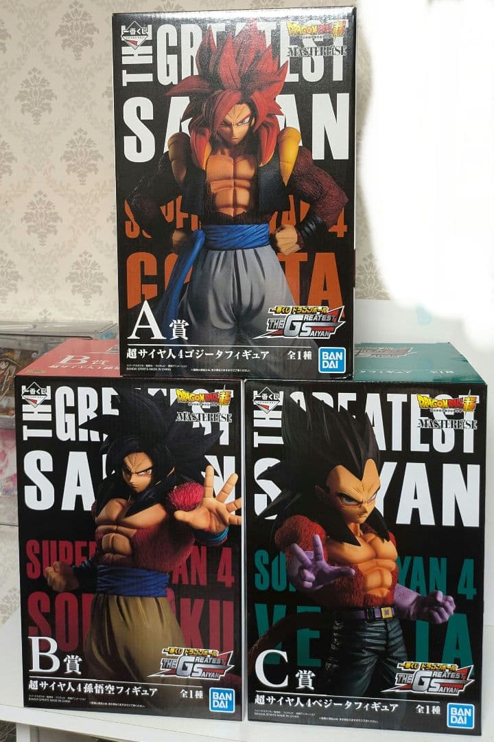 ドラゴンボール一番くじTHE GREATEST SAIYAN ABC賞セット