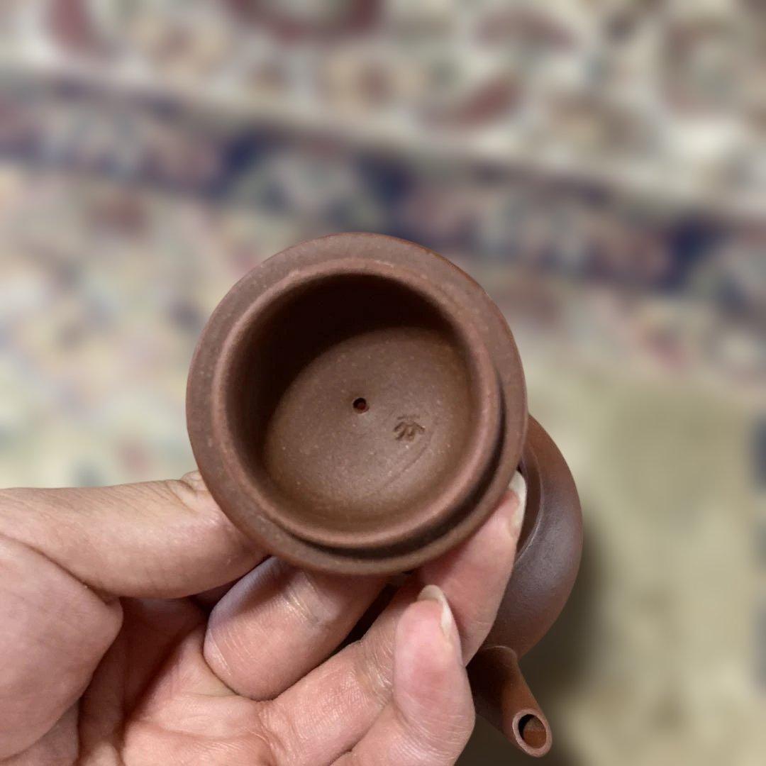 宜興 朱泥 急須　紫砂　茶壷　茶壺　中国 茶器 ミニ 芬