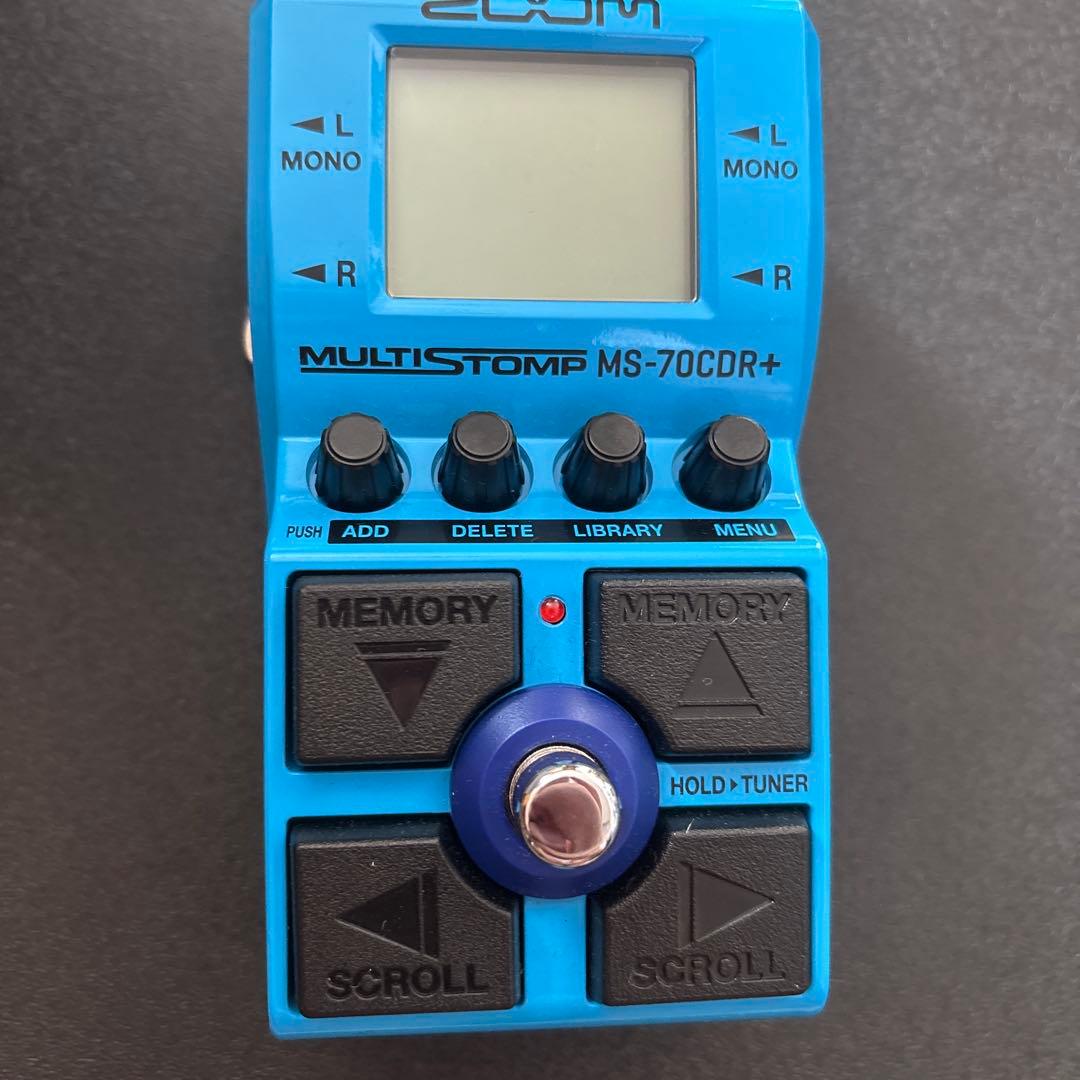 zoom マルチストンプ MS-70CDR おまけ付き