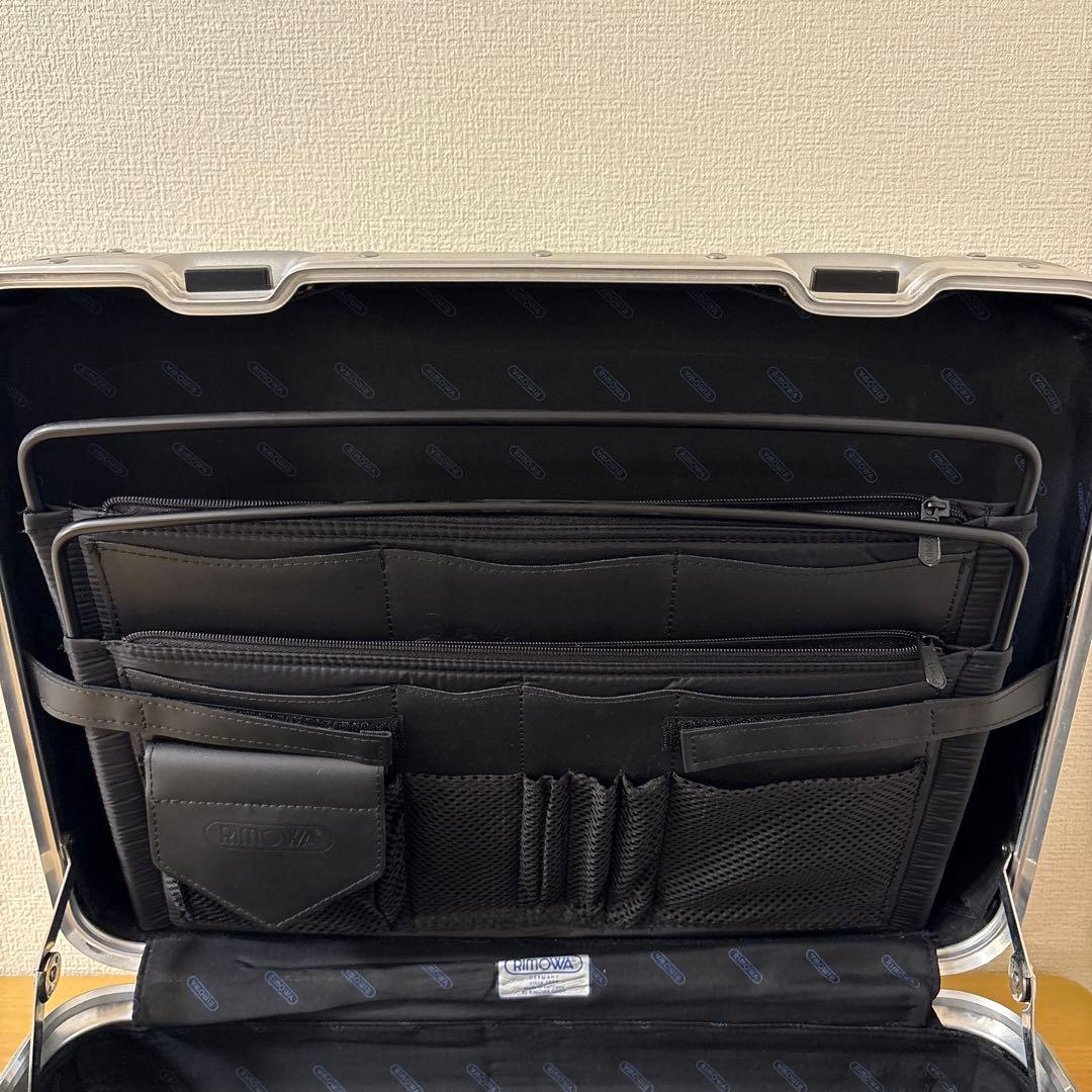 RIMOWA TOPAS 928.14 アタッシュケース 23L 青ロゴ