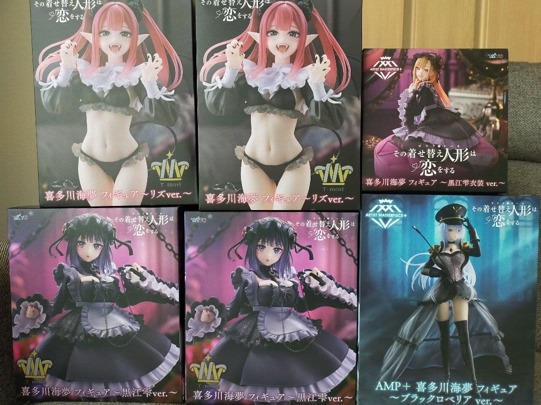 着せ恋　喜多川海夢　フィギュア　6個セット