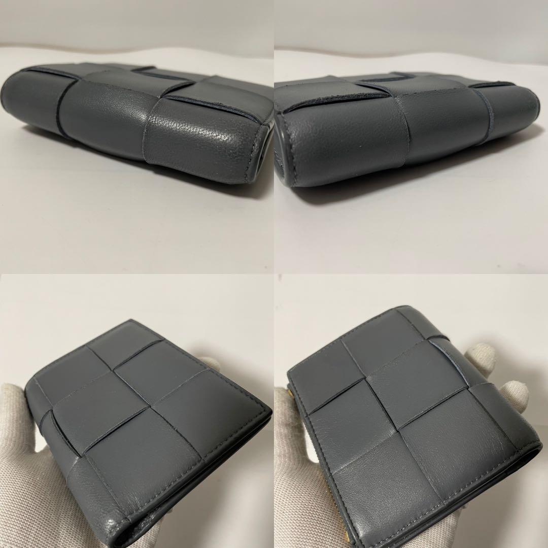 ✨️未使用級✨　Bottega Veneta マキシイントレチャート　折り財布