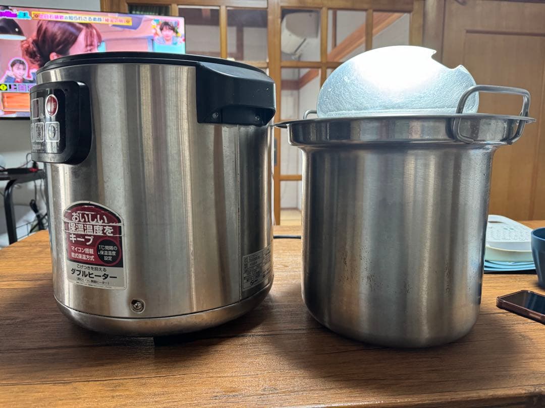 まる　象印 スープジャー　TH-CU080型２台