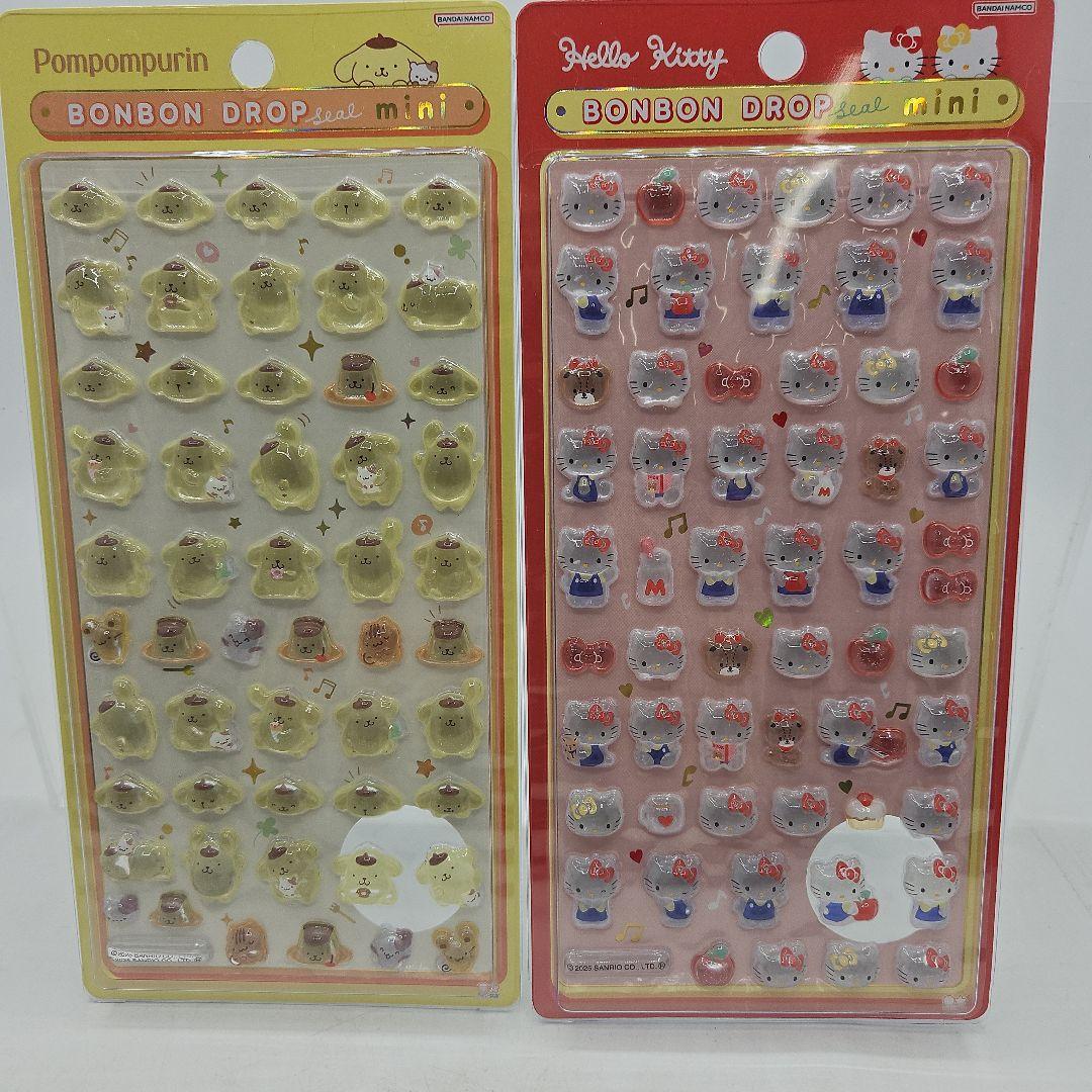 新品未使用　確実正規品 サンリオ　ボンボンドロップシール　コンプリートシール