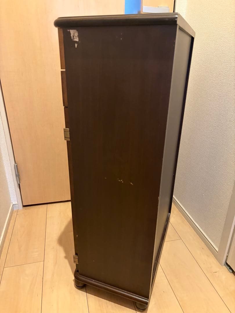 イギリス製 西洋 アンティーク コンソール キャビネット 飾り棚