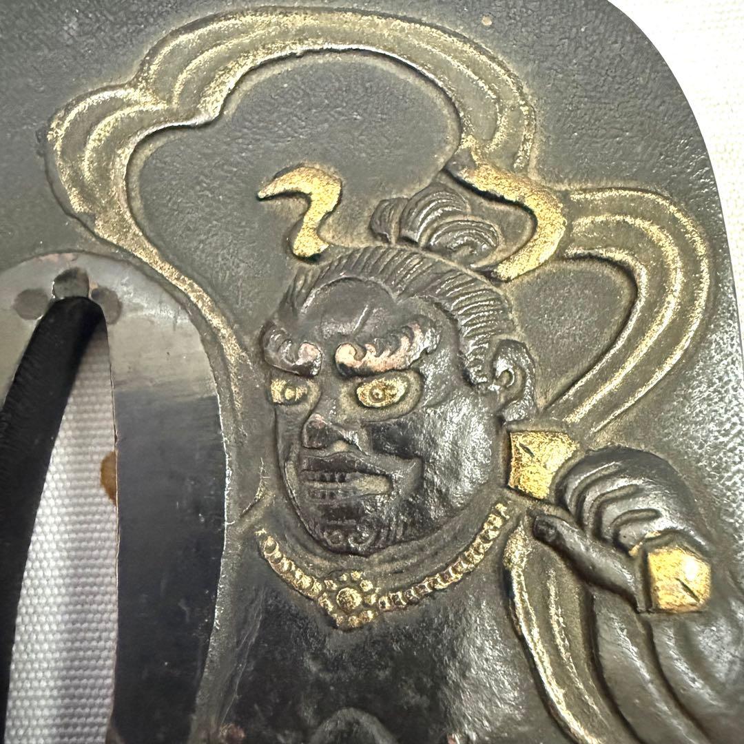 武州住安親　鍔　武具