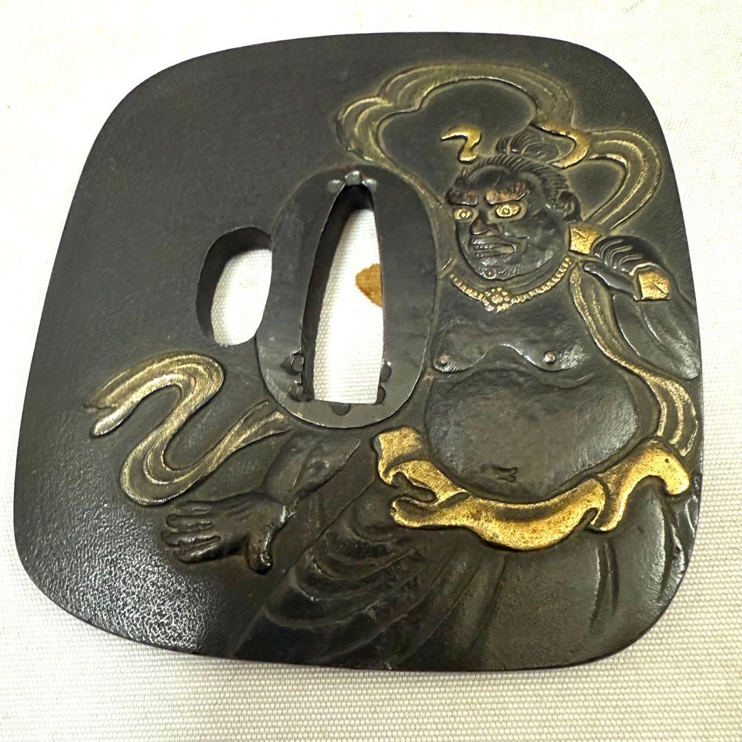 武州住安親　鍔　武具