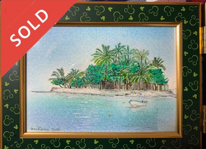 癒しの絵　パステル画　水彩画