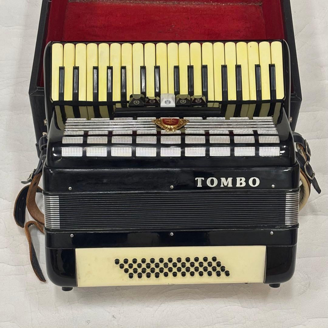 TOMBO アコーディオン 黒