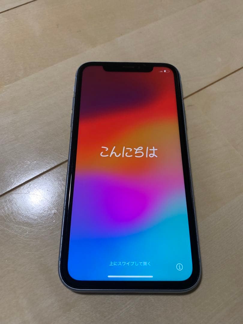 【値下げ】iPhoneXRブルー 256GB