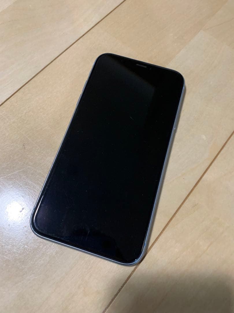 【値下げ】iPhoneXRブルー 256GB