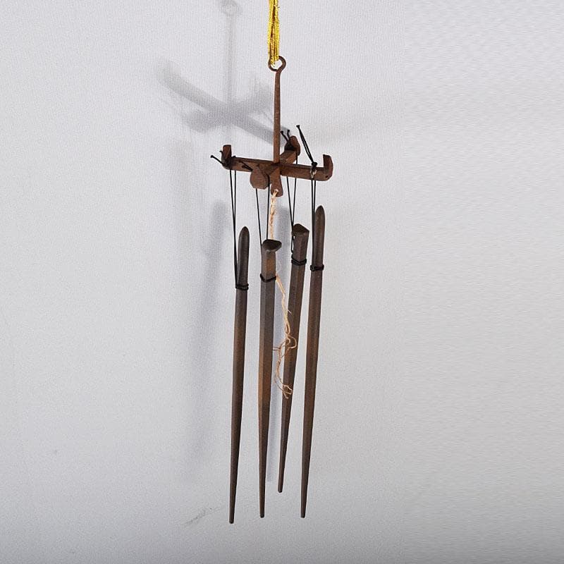 明珍火箸　五十二代　明珍宗理作　火箸風鈴　共箱　C　7509