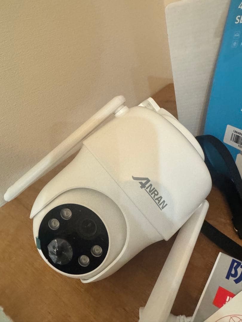 最新4G防犯カメラ・wifi不要・SIM/SDカード内蔵 ANRAN 電源不要