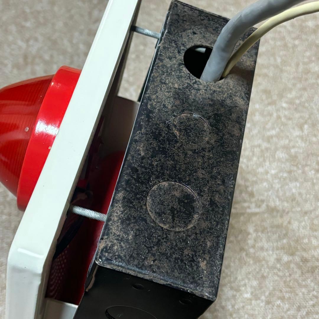 【美品‼︎送料込‼︎】火災報知器 地区音響装置 小型総合版 P型2級 機器収容箱