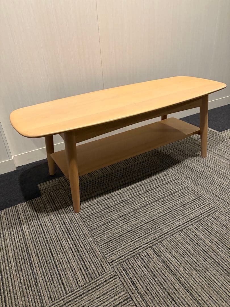 ローテーブル　天然木　イマダ　幅1メートル