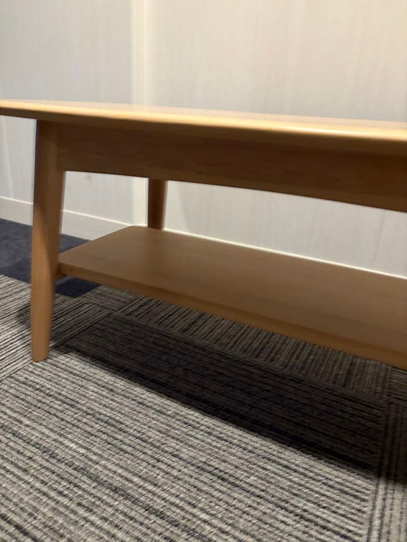 ローテーブル　天然木　イマダ　幅1メートル