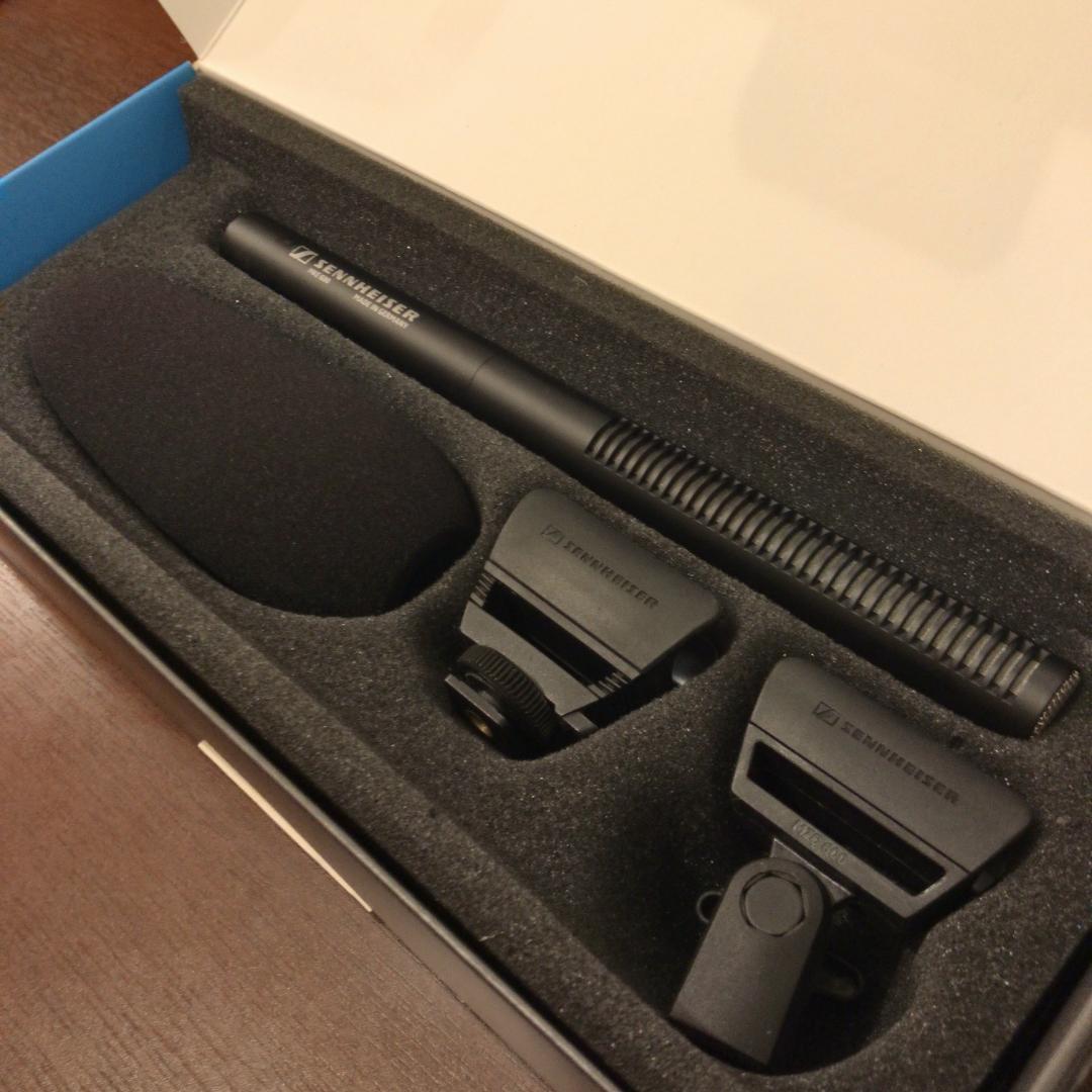 【無傷美品】Sennheiser MKE600 ビデオカメラ用コンデンサーマイク