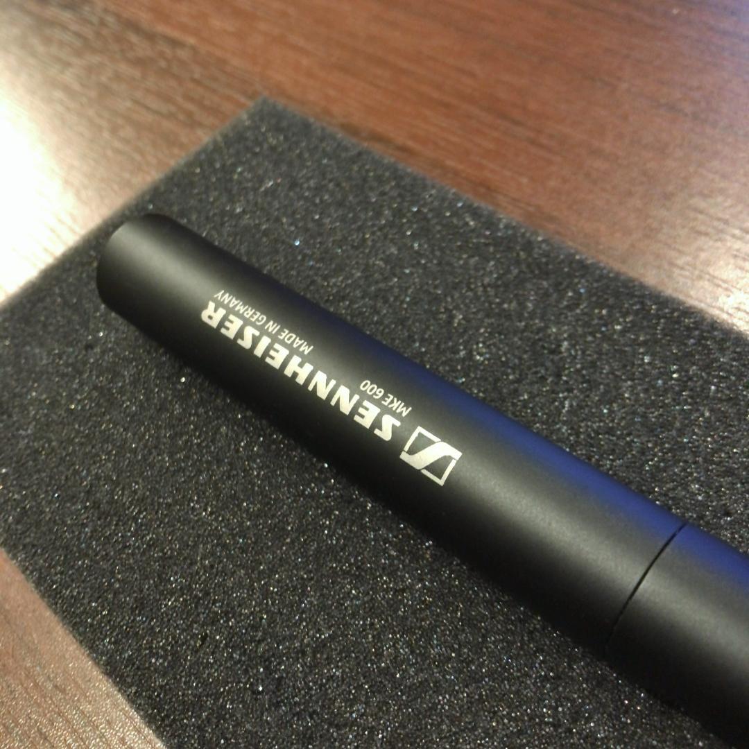 【無傷美品】Sennheiser MKE600 ビデオカメラ用コンデンサーマイク