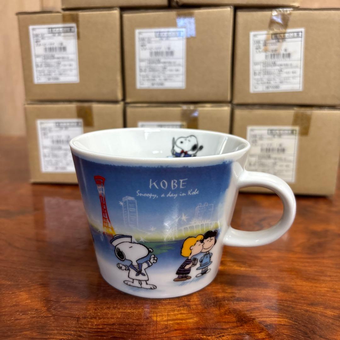 スヌーピー マグカップ ８個セットKOBE 0120o57