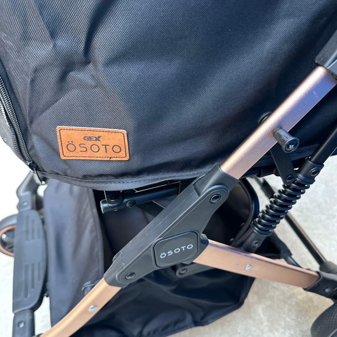 未使用 GEX OSOTO GRACE QC 22kg以下 2頭 ペットカート