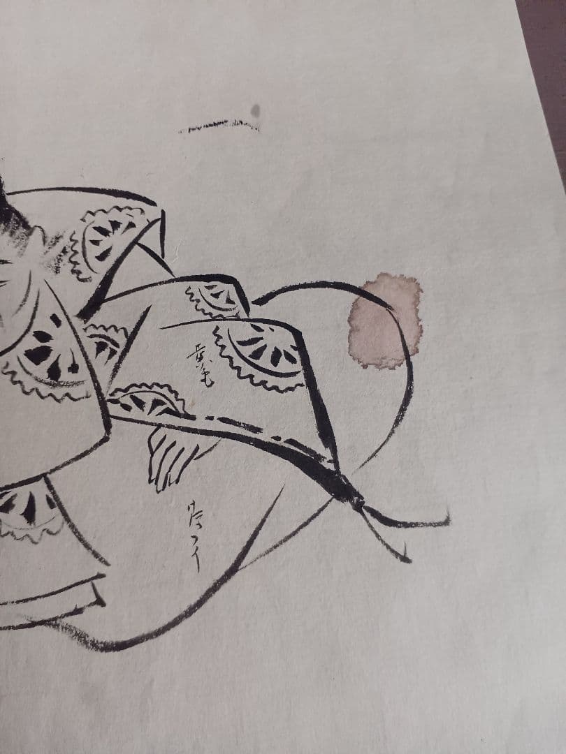 EDOYA　水墨画Original.Japanese 三十六歌仙　上部の五人組