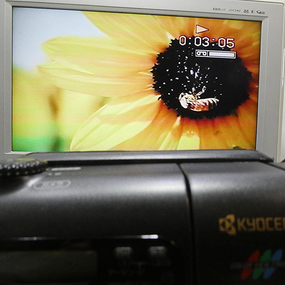 動作良好 Video.Hi8 京セラ　KX-V3 8ミリビデオ　DVD化に最適