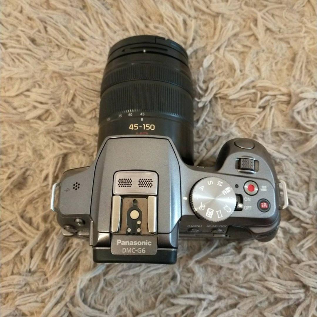 Panasonic デジタルカメラ　Wi-Fi　DMC-G6　ダブルレンズ