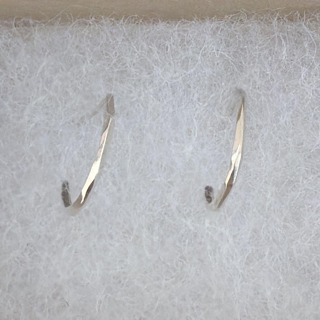 PLUIE プリュイ　リフレクション　ピアス　両耳　シルバー925