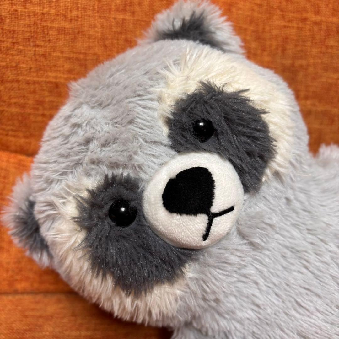 ニトリ Nウォームヌイグルミ アライグマ Q S ぬいぐるみ レア お顔厳選
