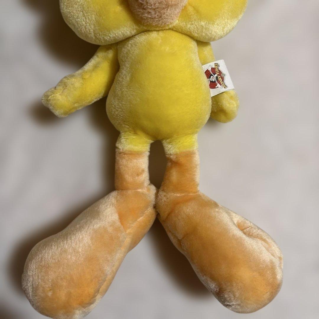 ルーニーテューンズ トゥイーティー 特大 ぬいぐるみ タグ付き レトロ