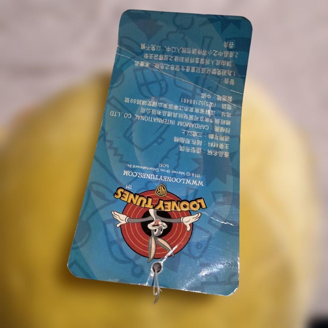 ルーニーテューンズ トゥイーティー 特大 ぬいぐるみ タグ付き レトロ