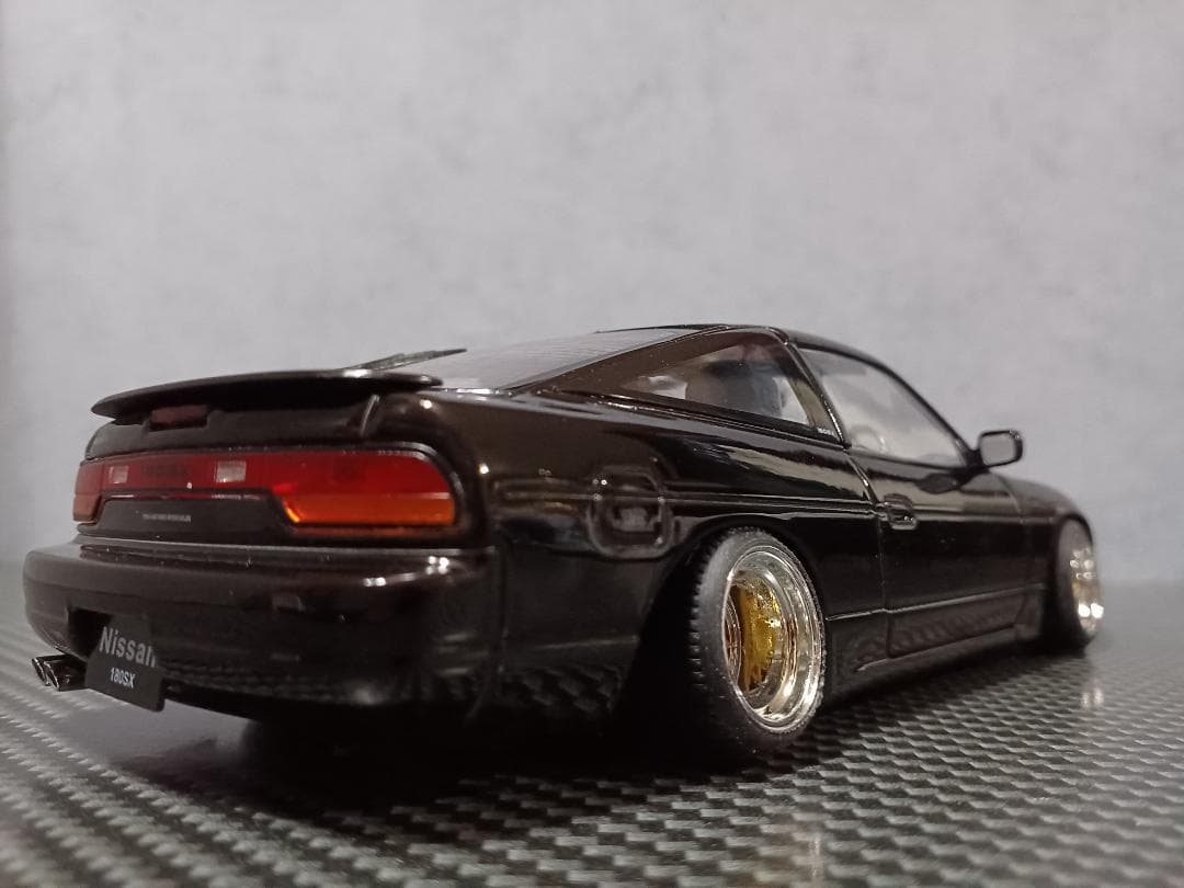 Hachette 1/24 日産180SX カスタム改 ドリフト