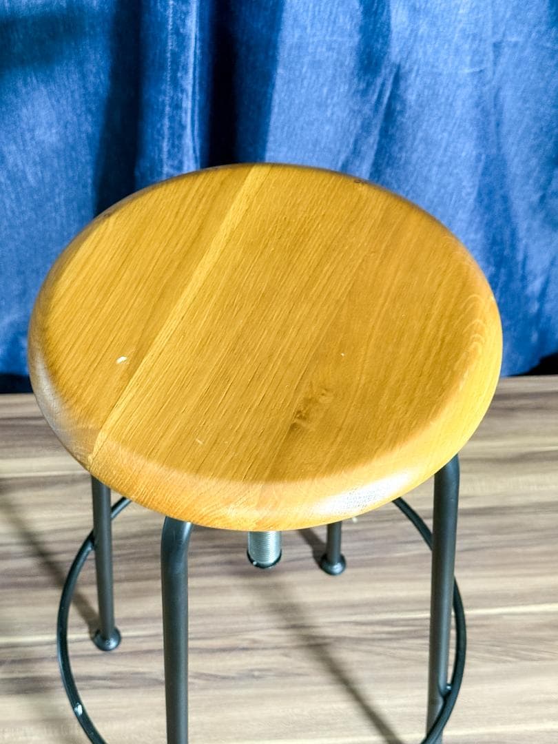 CRASH GATE コンベックス Ⅲ スツール 2脚セット 昇降式 ブラック