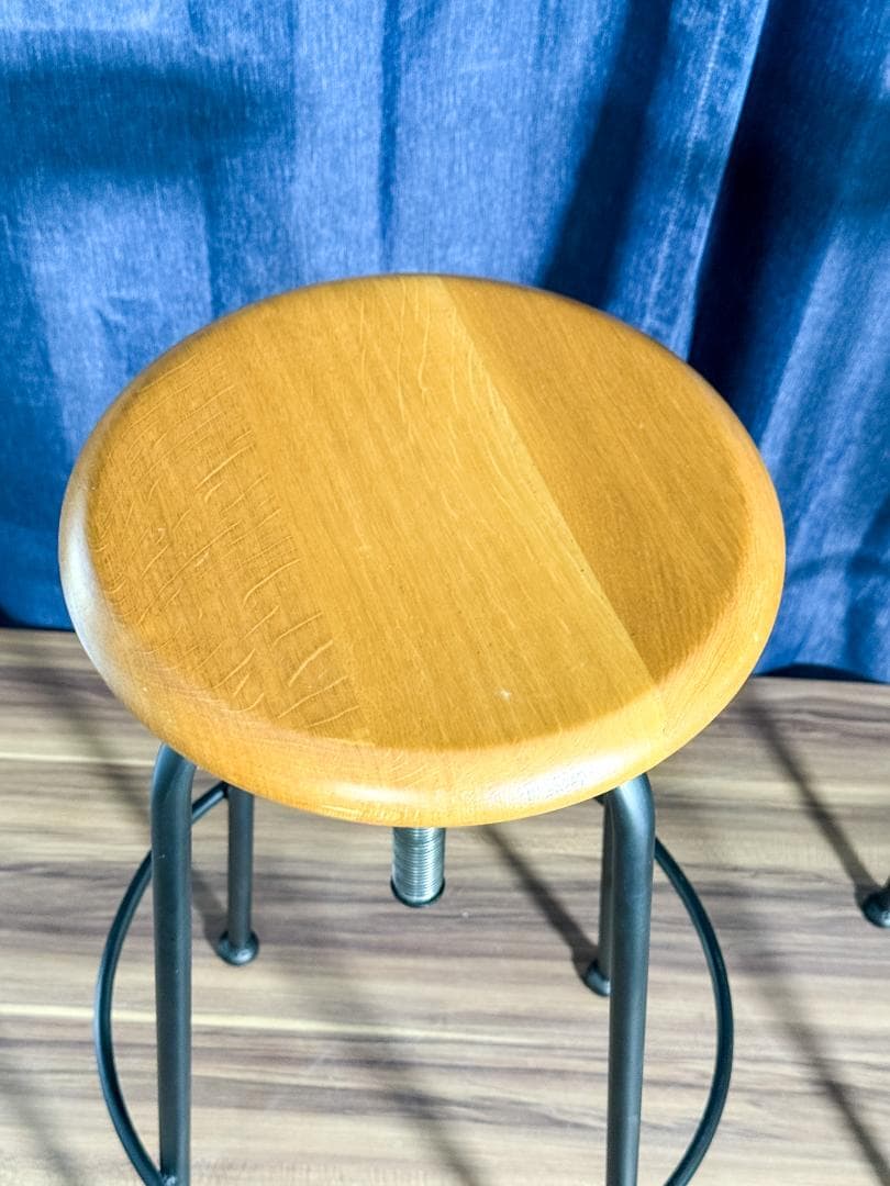 CRASH GATE コンベックス Ⅲ スツール 2脚セット 昇降式 ブラック