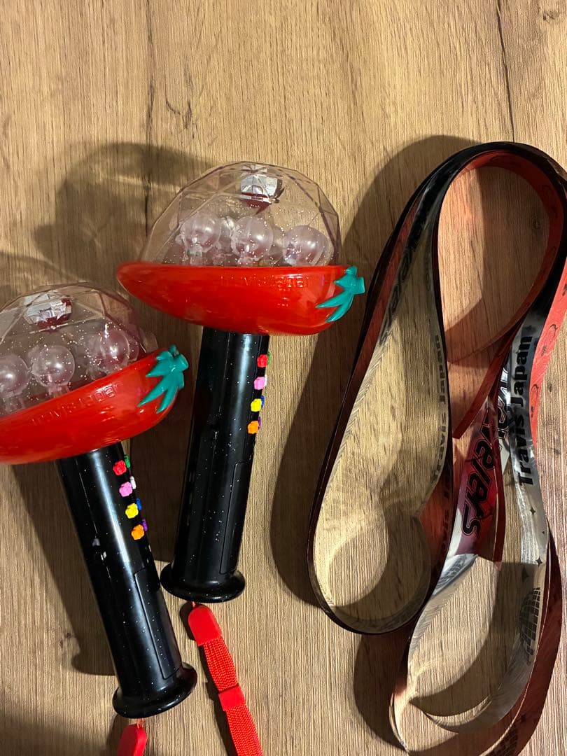 銀テ付 travisjapan s'travelers ペンライト２本セット