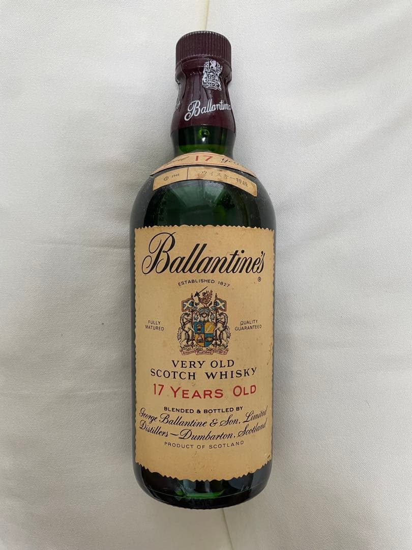 あぶさん Ballantine's 17年　スコッチウイスキー　特級