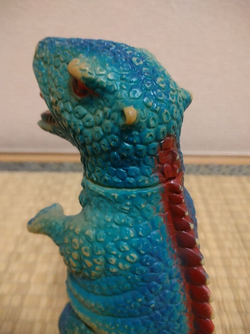 マルサン　ソフビ　ゴロザウルス　当時物　ゴジラ　ブルマァク　東宝