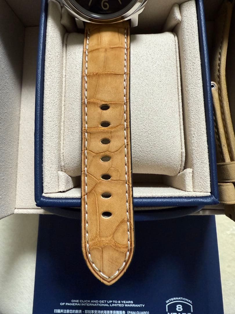 ふ*ぷ様 パネライ　ルミノール デストロ オット ジョルニ　保証書、箱等完品