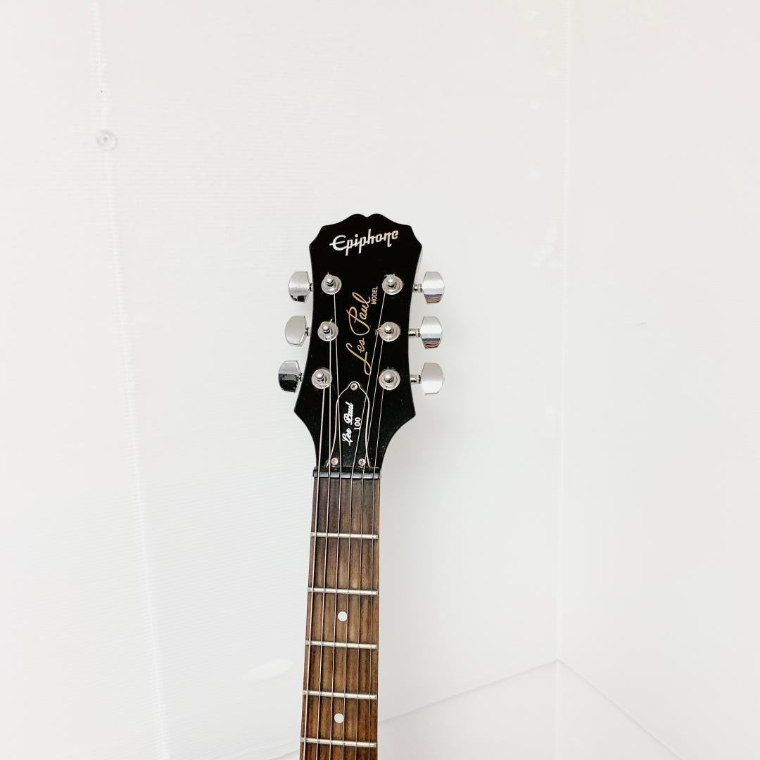 美品 Epiphone エピフォン Lespaul 100 レスポール ブラウン