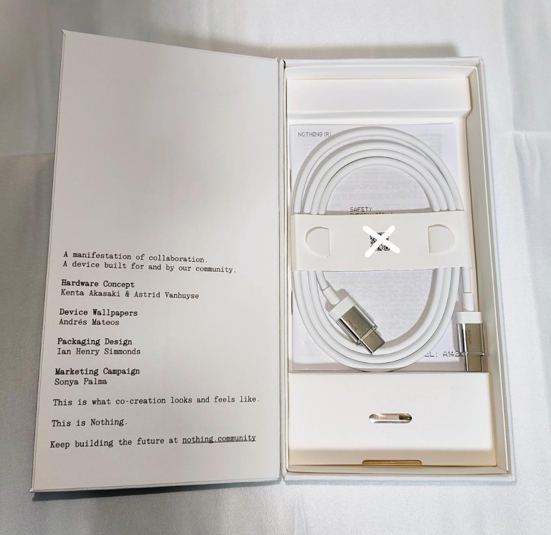 Nothing Phone (2a) Community Edition 極美品