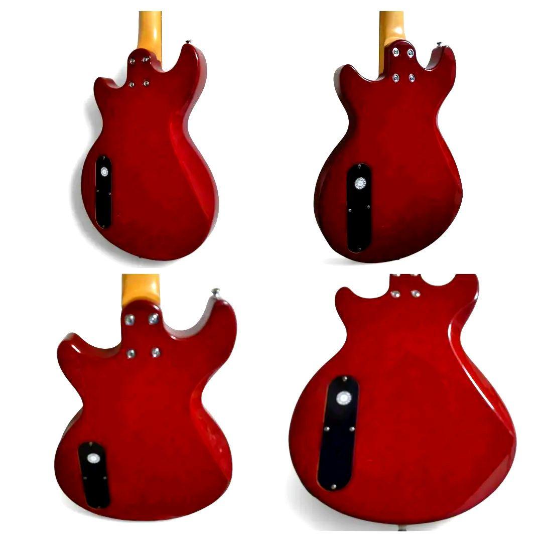 美品　BCリッチ　マリオン 350　エレキギター　STRB　キルトメイプル　赤