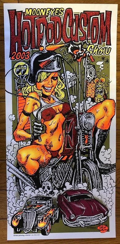ホットロッド2003　ロッキンジェリービーン　シルクスクリーン