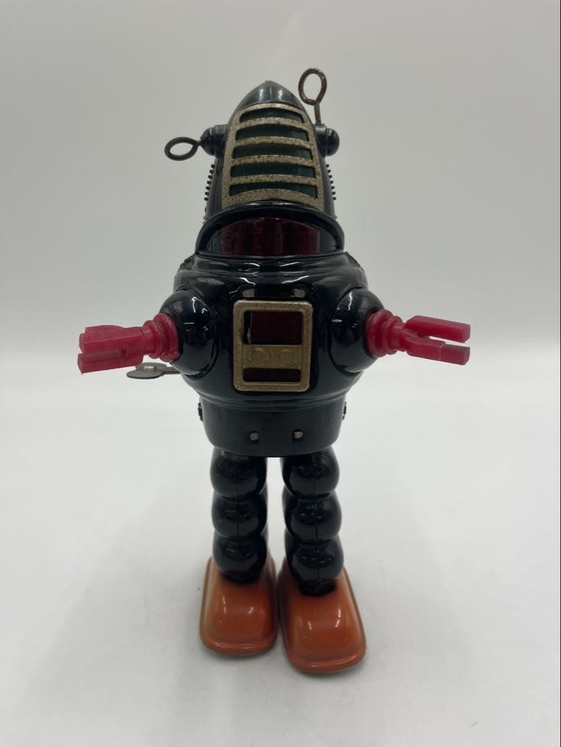 ブリキ　おもちゃ ゼンマイ歩行ロボット PLANET ROBOT