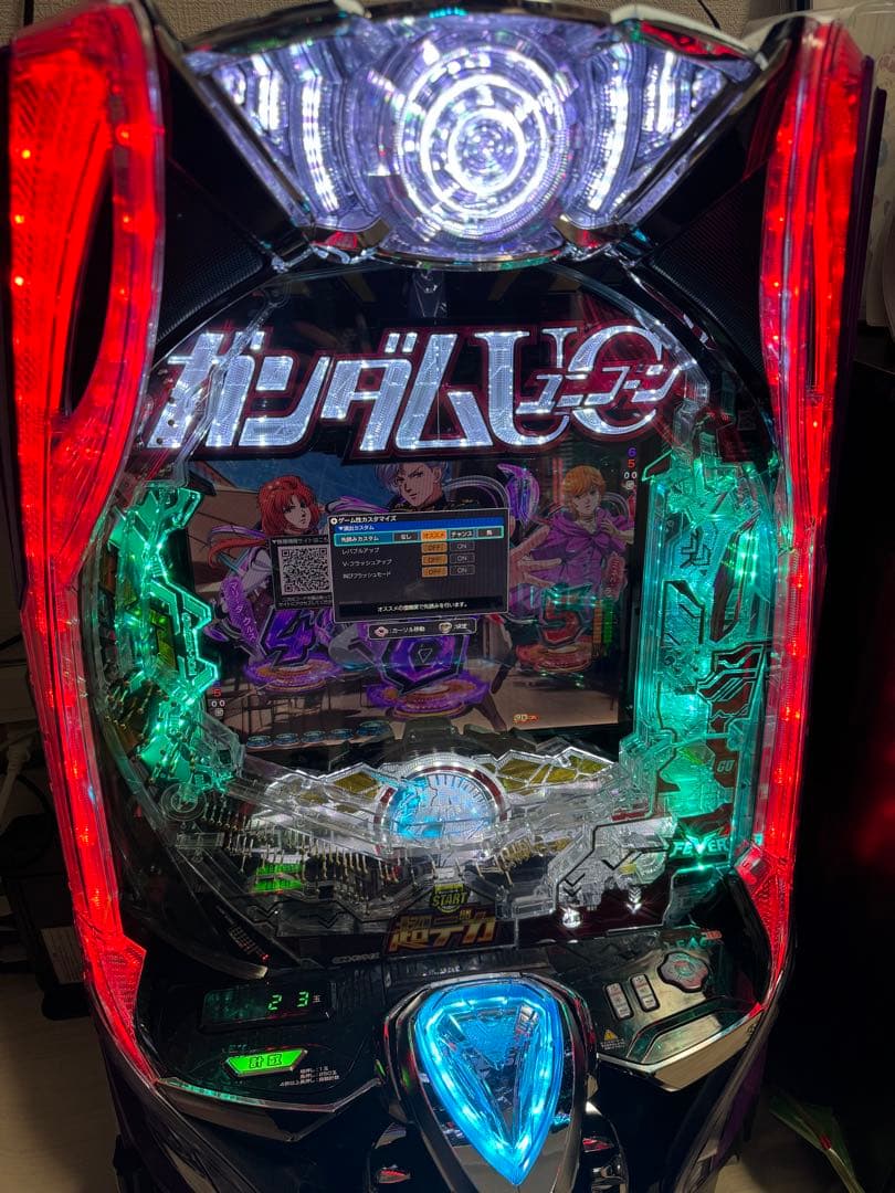 スマパチ パチンコ実機★eF機動戦士ガンダムユニコーン 再来