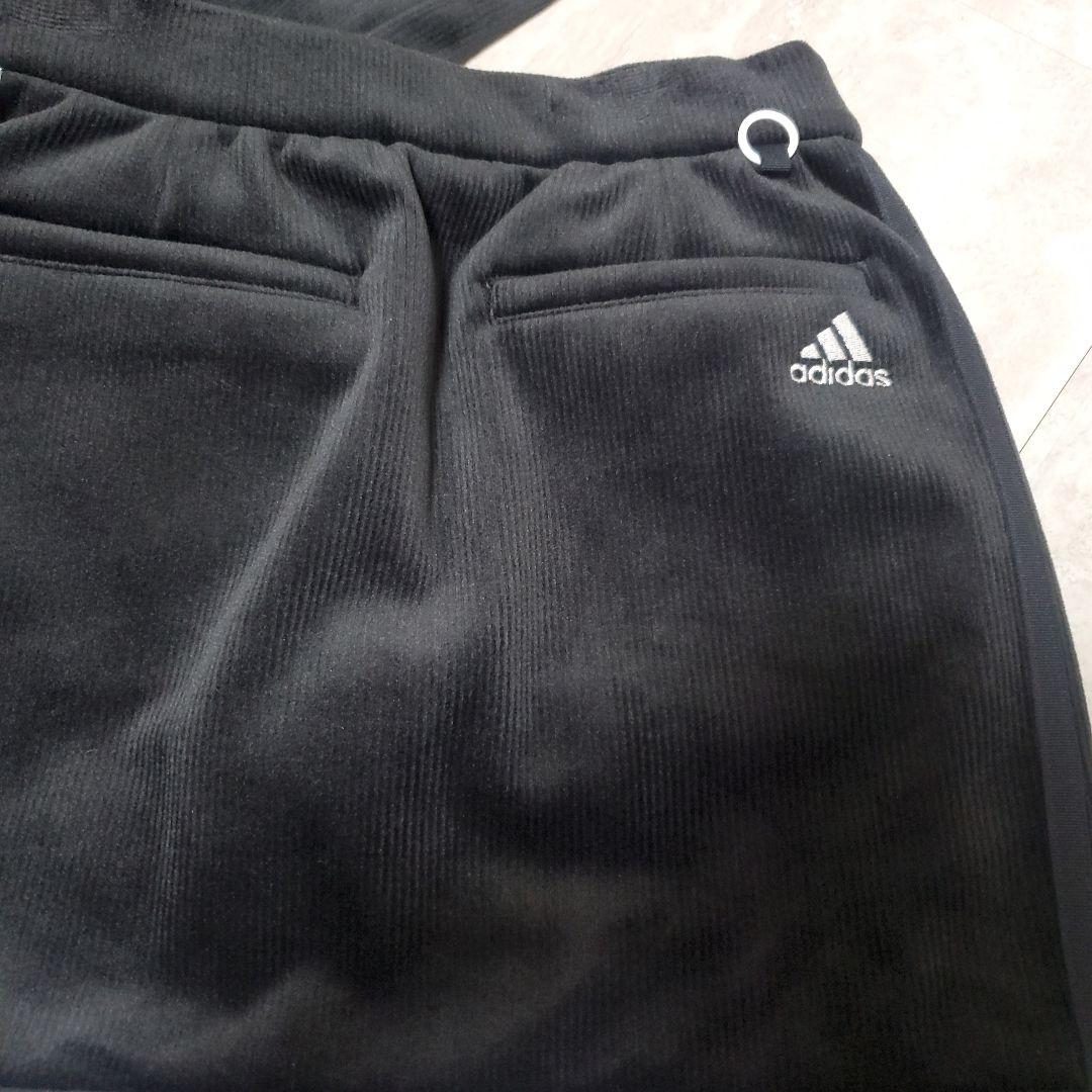 adidas アディダスゴルフ スリーストライプス セットアップ XS