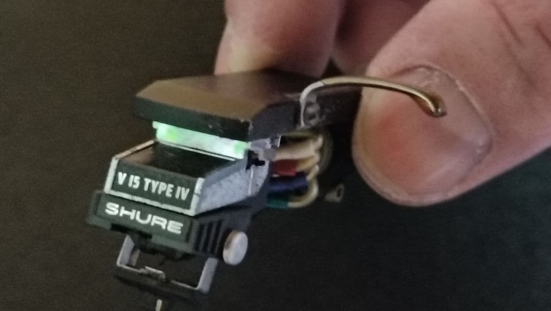 【SHURE】 V-15 Type Ⅳ　オーディオテクニカ ヘッドシェル付き