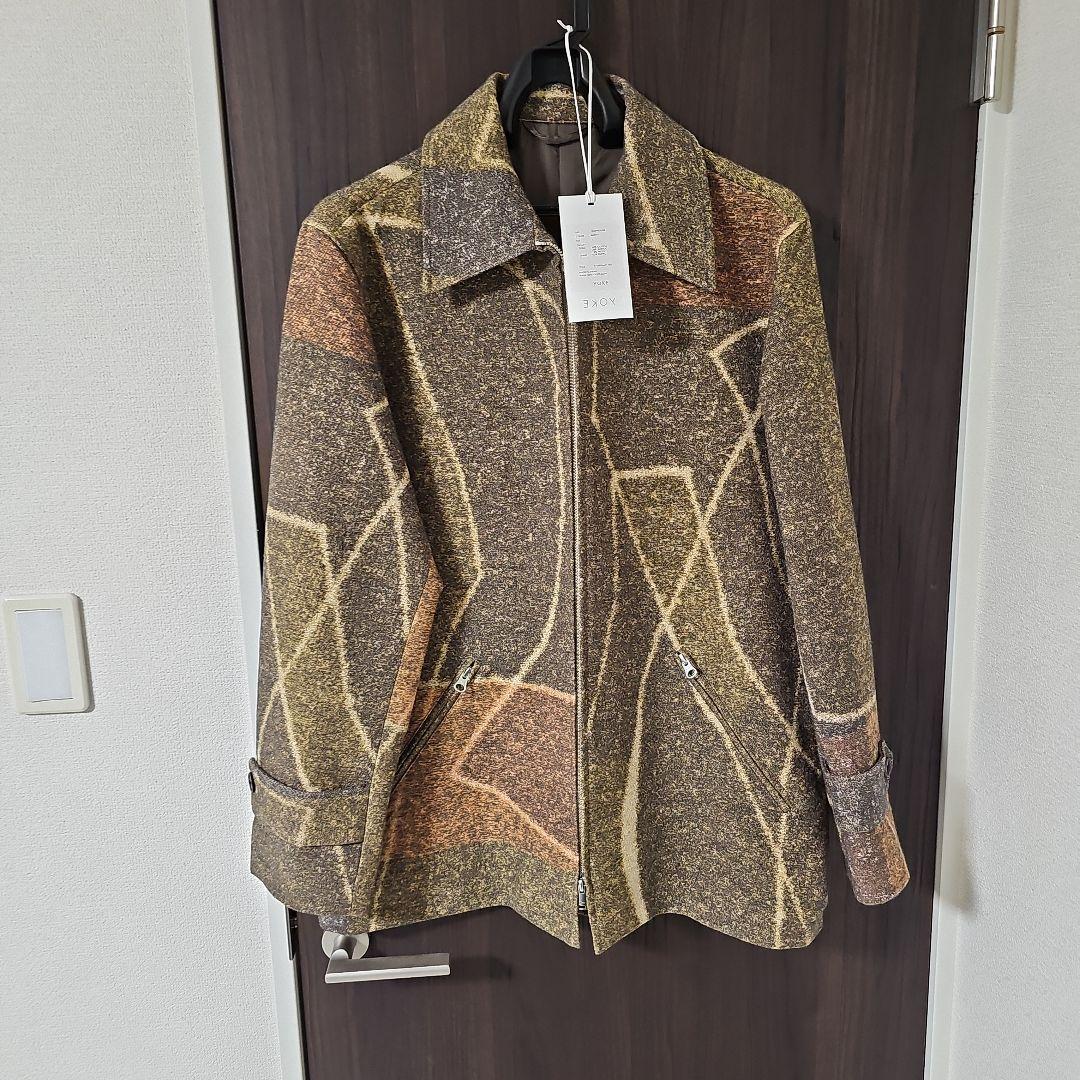 YOKE　23aw　 JACQUARD ZIP BLOUSON